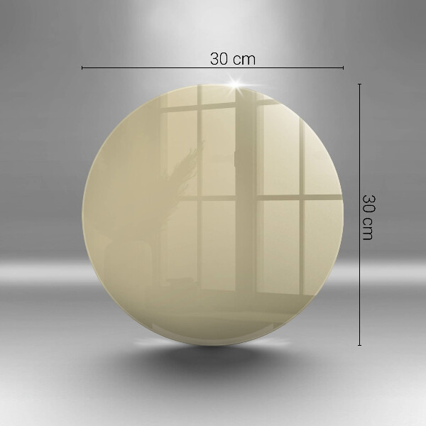 Planche à découper en verre Couleur beige