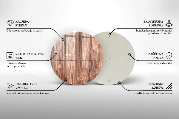 Protection plaque induction Bois naturel