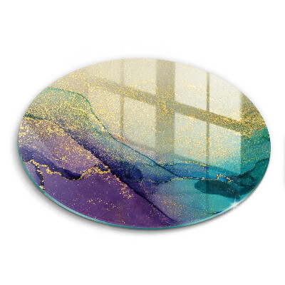 Protection plaque induction Fond avec de l'or