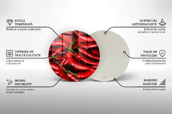 Protection plaque induction Piments forts