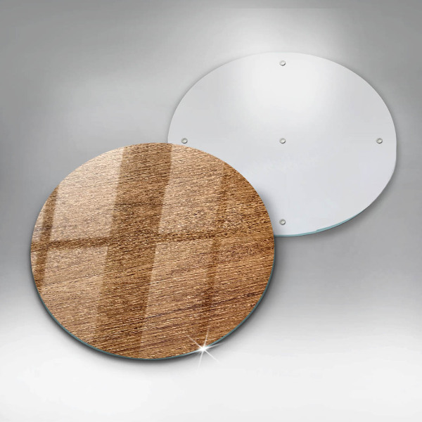 Protection plaque induction Texture de planche de bois