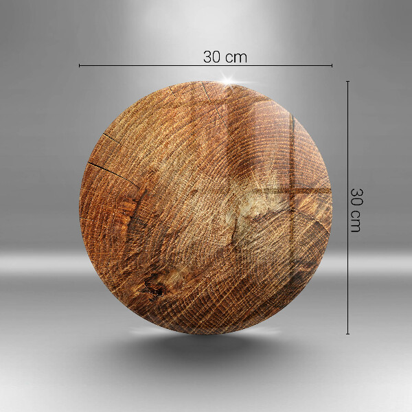 Protection plaque induction Grain de bois de l'arbre