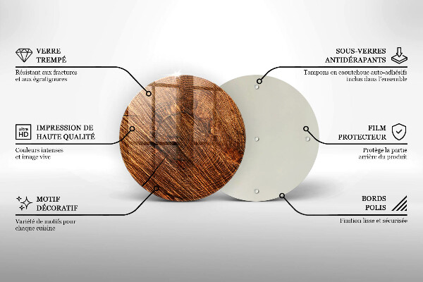 Protection plaque induction Structure bois