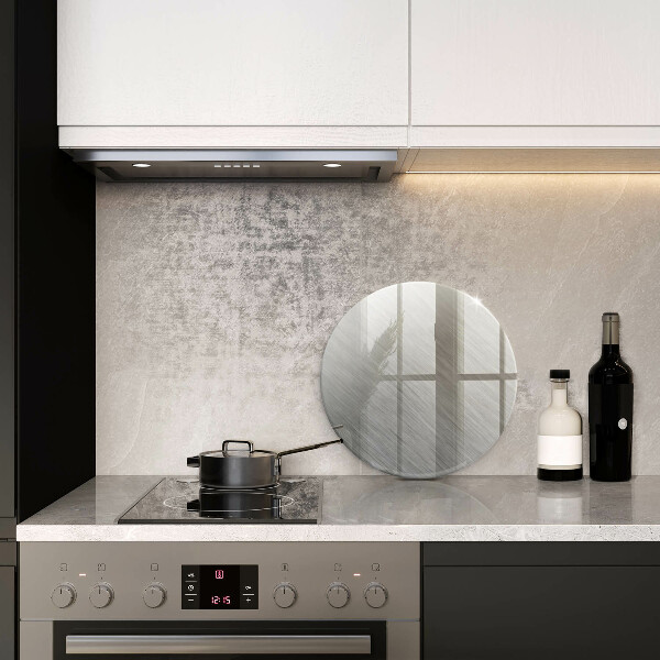 Protection plaque induction Fond de texture métallique