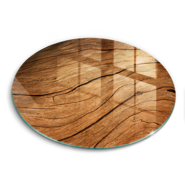 Protection plaque induction Texture de planche de bois