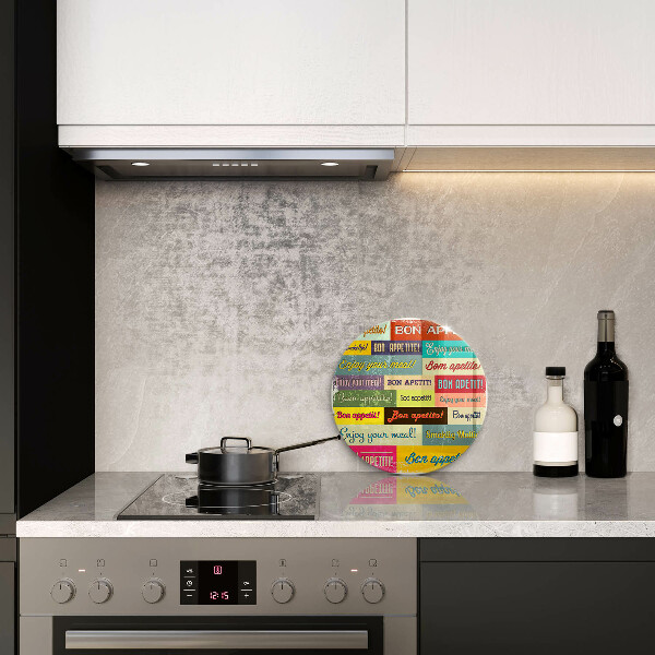 Protection plaque induction Sous-titres Bon appétit langues