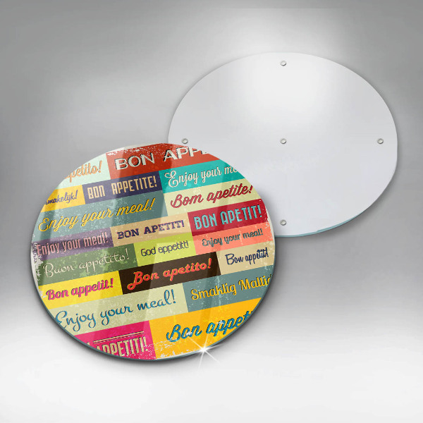 Protection plaque induction Sous-titres Bon appétit langues