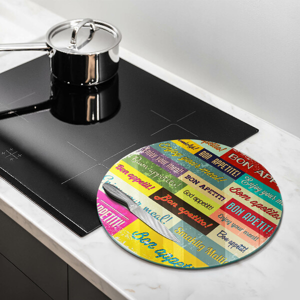 Protection plaque induction Sous-titres Bon appétit langues