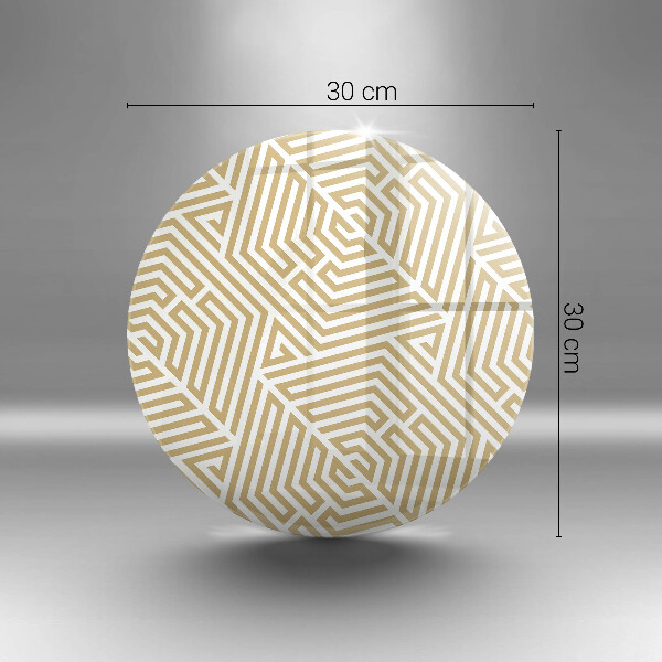 Protection plaque induction Lignes géométriques