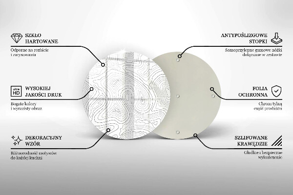 Protection plaque induction Formes abstraites