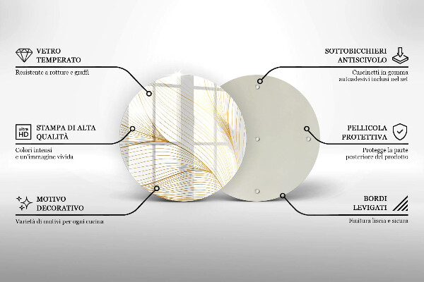 Protection plaque induction Modèle de lignes modernes