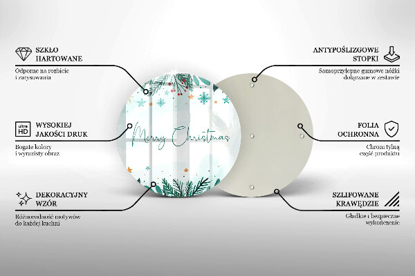 Protection plaque induction Merry Christmas