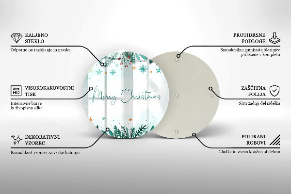 Protection plaque induction Merry Christmas