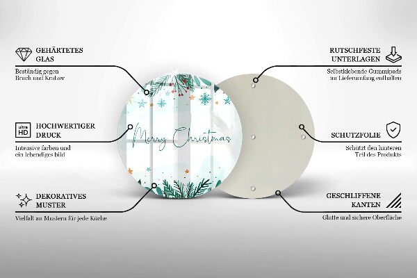 Protection plaque induction Merry Christmas