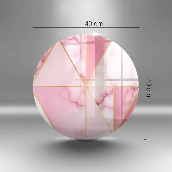 Protection plaque induction Marbre géométrique