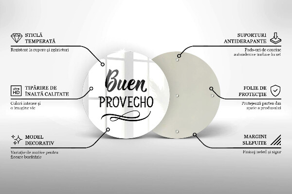 Protection plaque induction Buen provecho