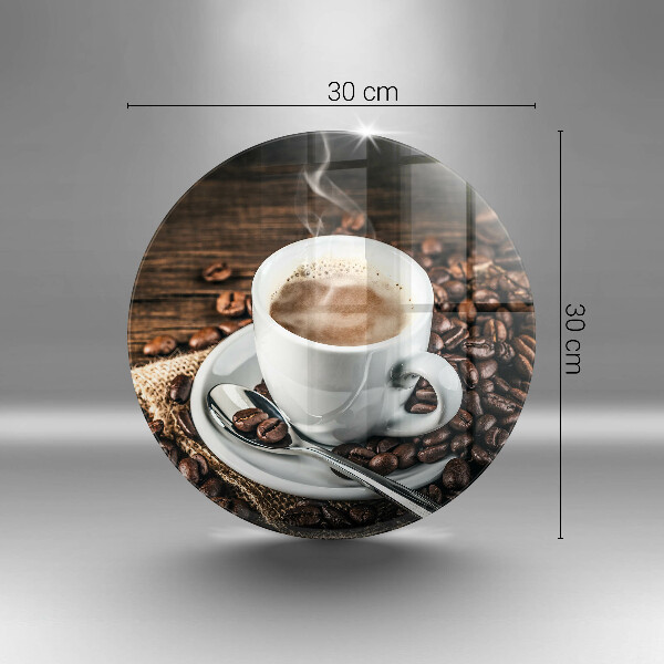 Protection plaque induction Tasse et grains de café