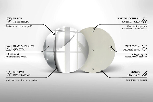 Protection plaque induction Abstraction en métal argenté