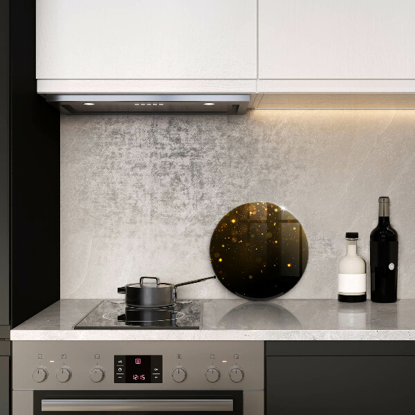 Protection plaque induction Paillettes d'or