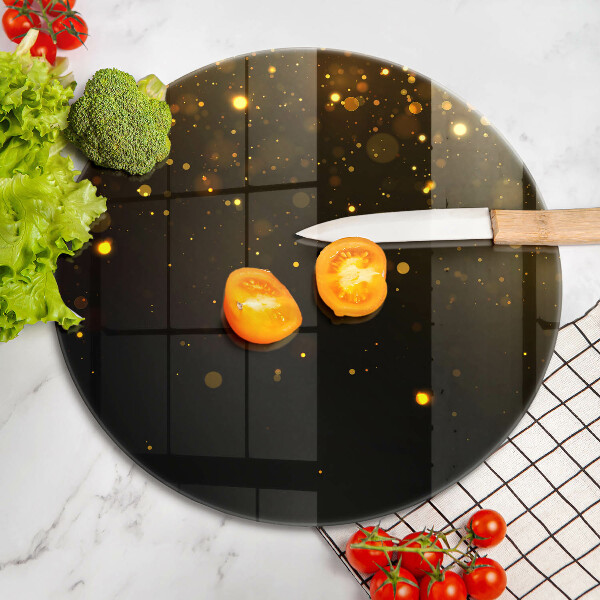 Protection plaque induction Paillettes d'or