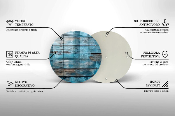 Protection plaque induction Vieilles planches bleues