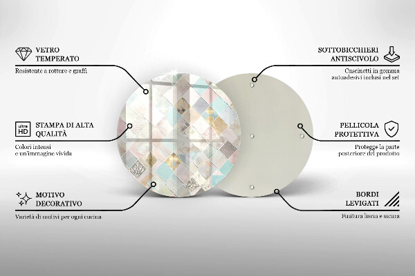 Protection plaque induction Composition pastel