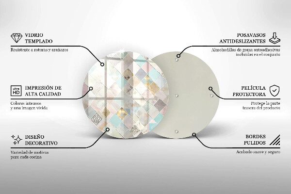 Protection plaque induction Composition pastel