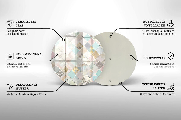 Protection plaque induction Composition pastel