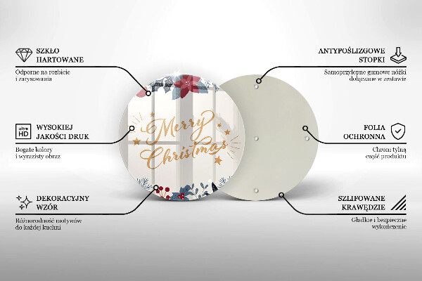 Protection plaque induction Merry Christmas