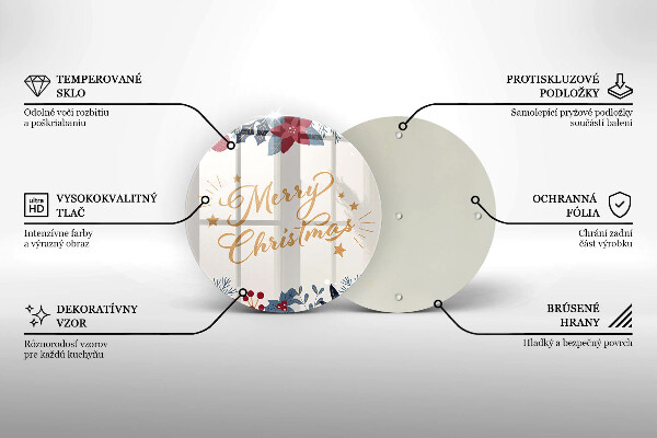 Protection plaque induction Merry Christmas