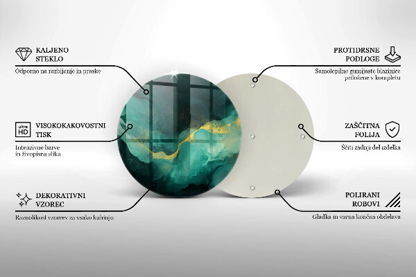 Protection plaque induction Bouteille verte
