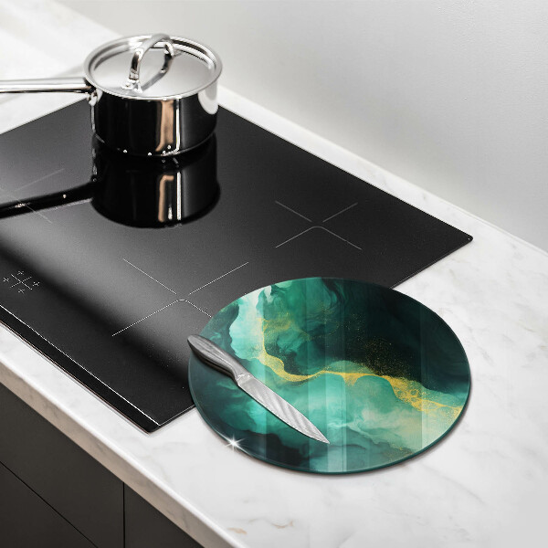 Protection plaque induction Bouteille verte