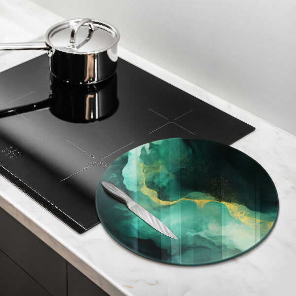 Protection plaque induction Bouteille verte