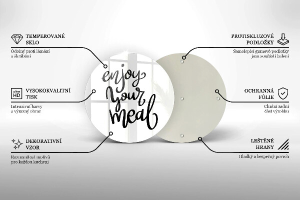 Protection plaque induction Enjoy your meal