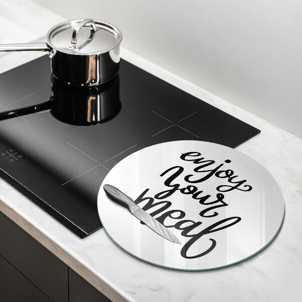 Protection plaque induction Enjoy your meal