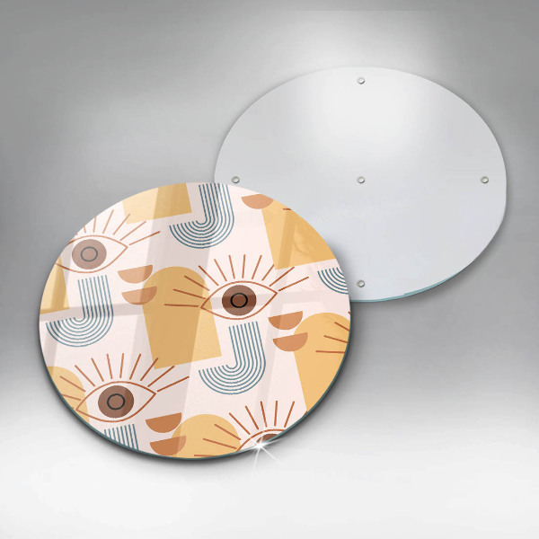 Protection plaque induction Modèle d'yeux bohème