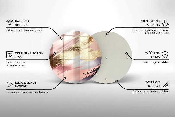 Protection plaque induction Taches pastel