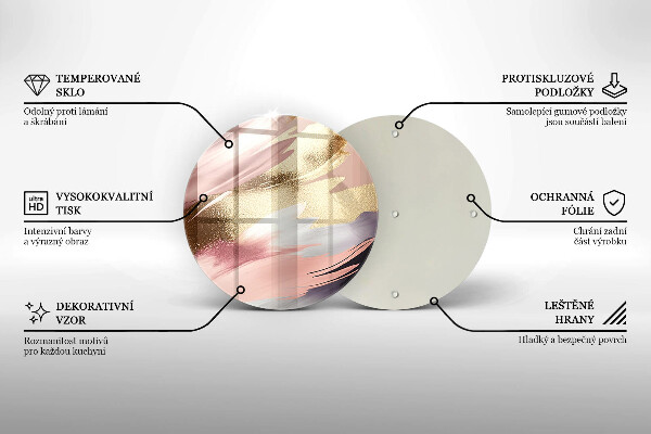 Protection plaque induction Taches pastel