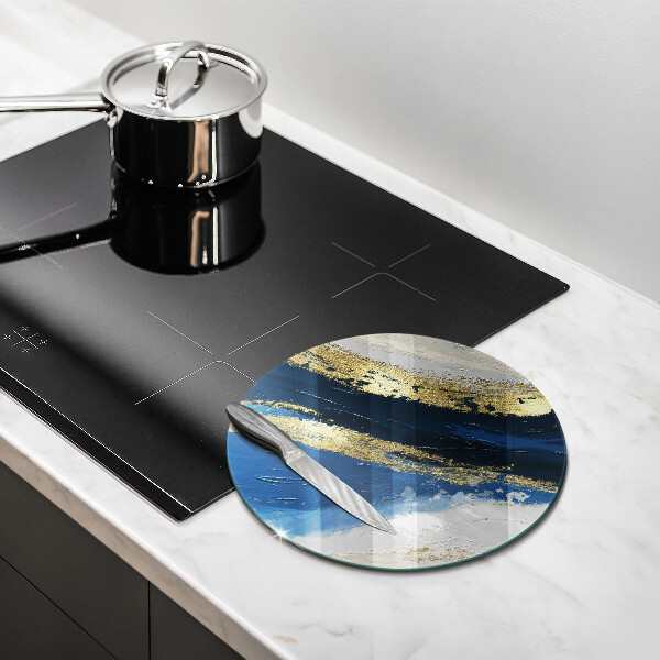 Protection plaque induction Texture avec de l'or