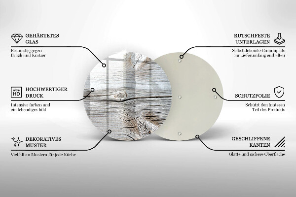 Protection plaque induction Structure en bois clair