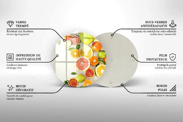 Protection plaque induction Les agrumes