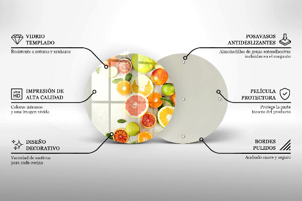 Protection plaque induction Les agrumes