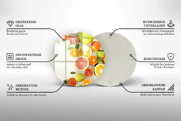 Protection plaque induction Les agrumes