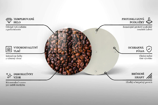 Protection plaque induction Grains de café