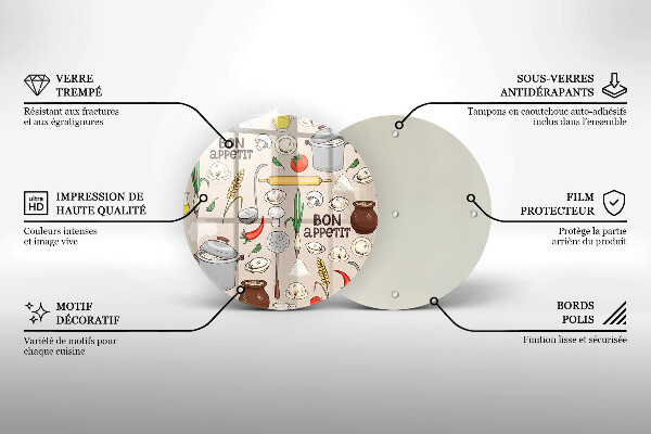 Protection plaque induction Illustration de cuisine