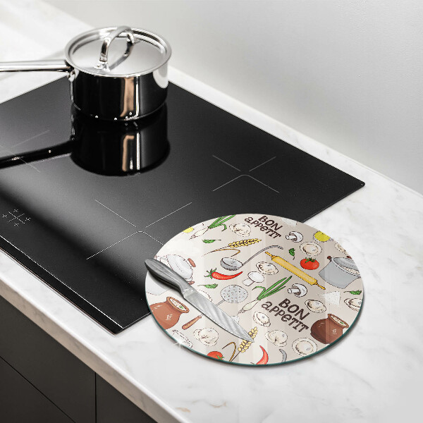 Protection plaque induction Illustration de cuisine