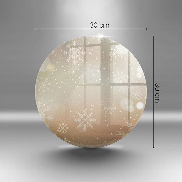 Protection plaque induction Flocons de neige