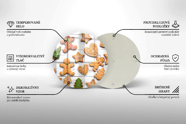 Protection plaque induction Pain d'épice de Noël