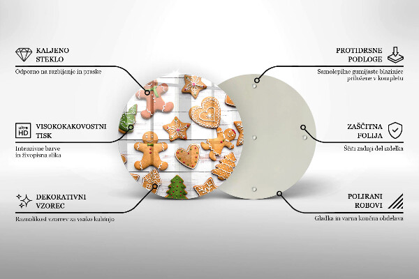 Protection plaque induction Pain d'épice de Noël