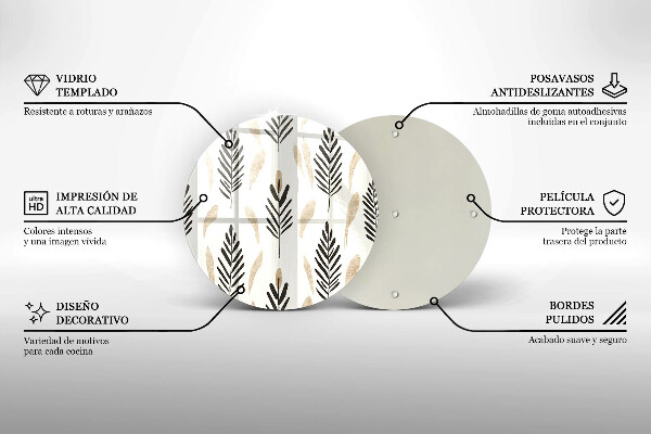 Protection plaque induction Plantes bohèmes